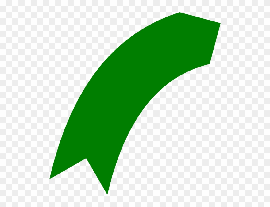 Curved Arrow Clipart - Clip Art - Png Download