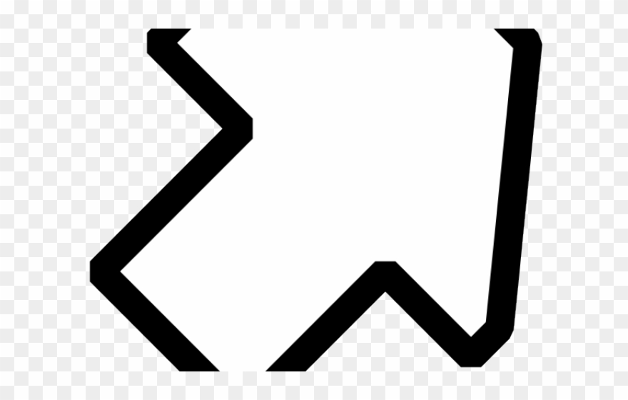Arrow Clipart Black And White - Clip Art - Png Download