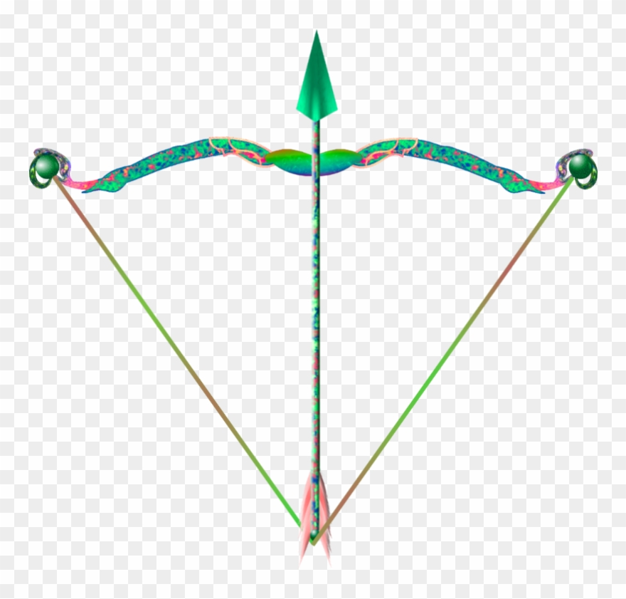 Bow And Arrow Image - Magical Bows And Arrows Clipart