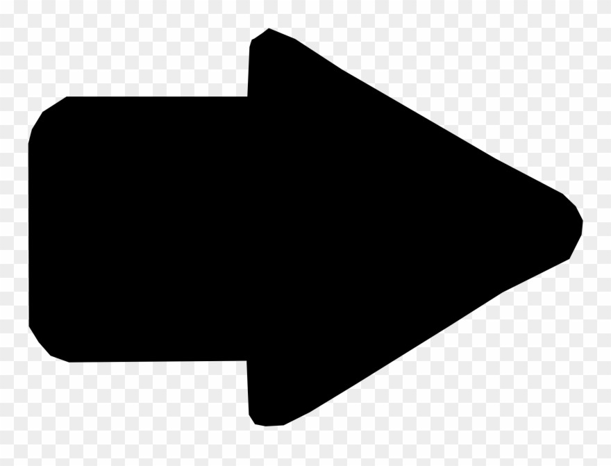 Arrows Drawing Tribal - Block Arrow .png Clipart