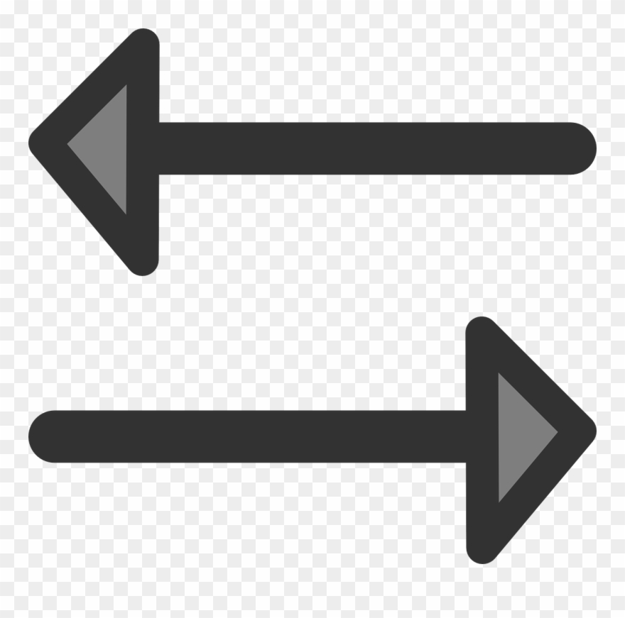 Opposite Clipart - Png Download