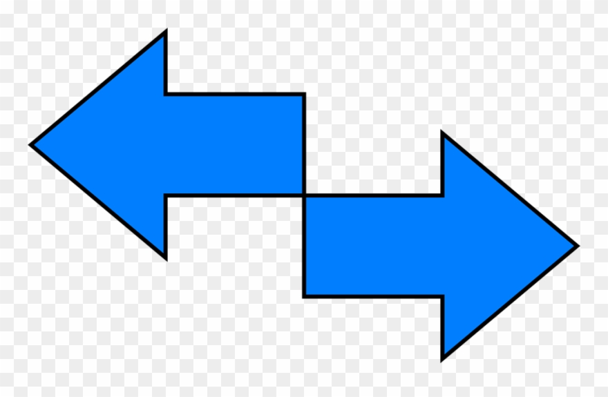 Down Right Arrow - Left Arrow Right Arrow Clipart