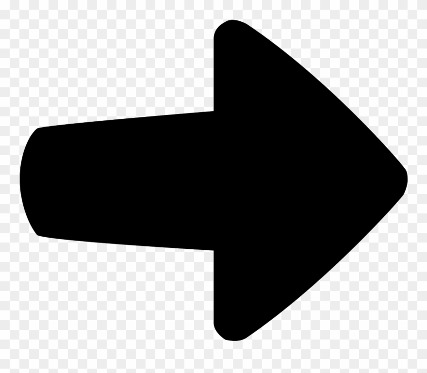Arrow Clipart Single - Right Arrow Icon Png Transparent Png