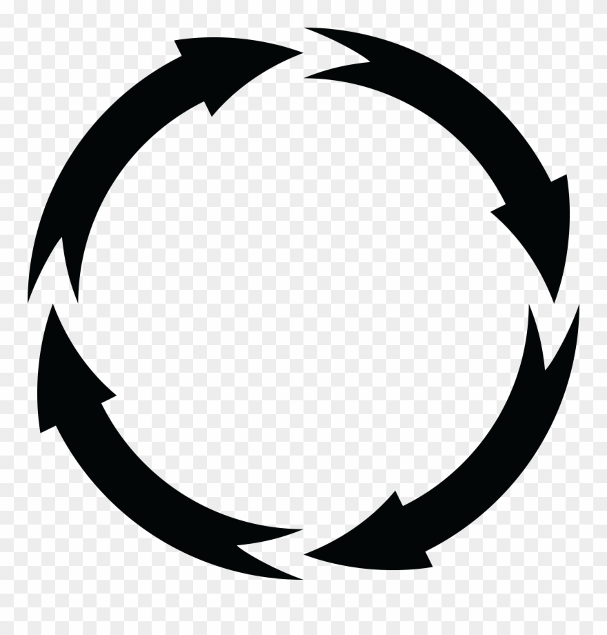 Arrow Clipart Circle - Clip Art - Png Download