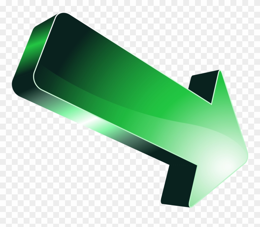 Green Arrow Png Clipart