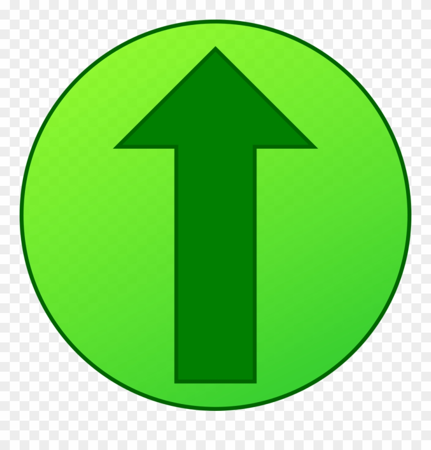 Up Arrow Green - Pros And Cons Of Working Collaboratively Clipart