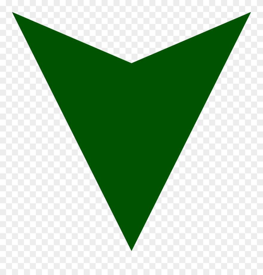 Clipart Syringe - Dark Green Arrow Png Transparent Png