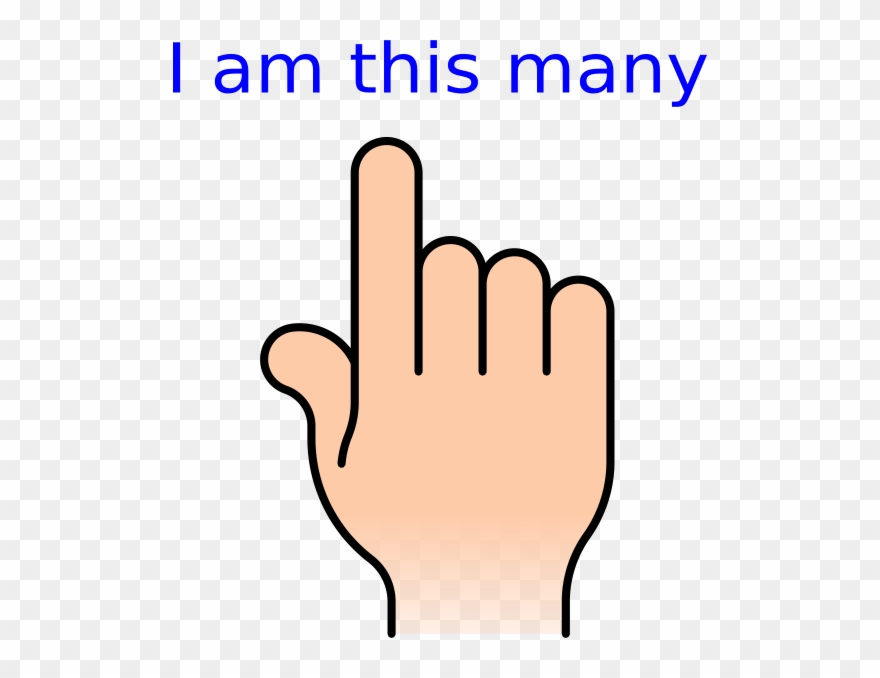 Рисунок Указательный Палец Вниз Clipart