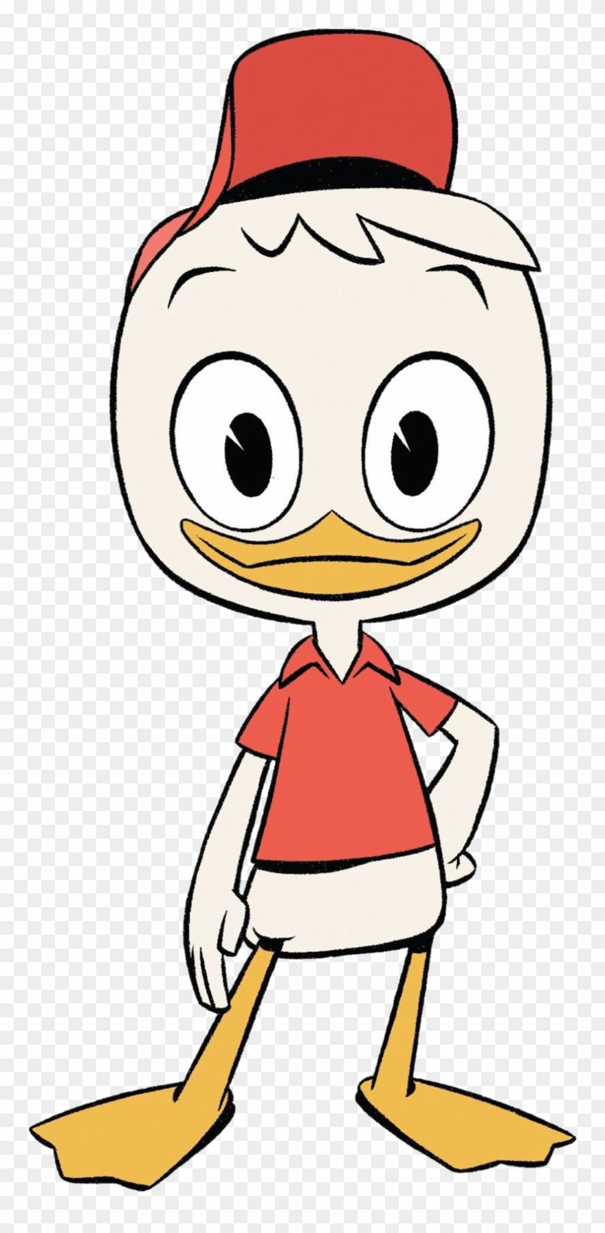 Donald Duck Clipart Sleeping Cloud - Huey Duck Human - Png Download