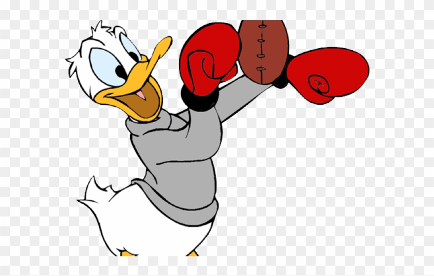 Donald Duck Clipart Umbrella - Drawing - Png Download