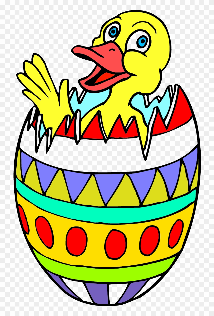 Cheeky Duckling Easter Eggs, Clip Art, Blog, Illustrations - Zając Wielkanocny - Png Download