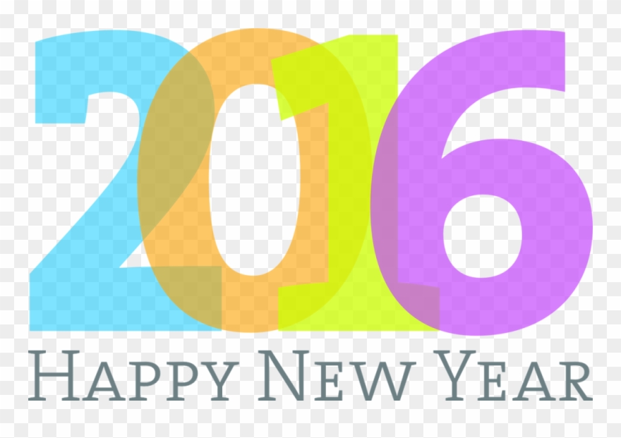 The College Is Now Open After The Holiday Break And - Happy New Year 2016 Png Clipart