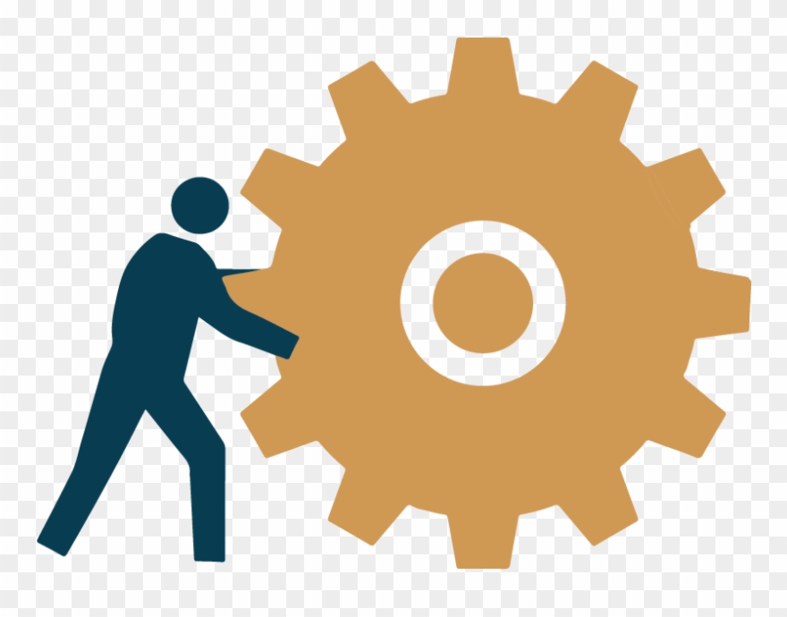 Team Synergy, Decision-making And Capacity Building - Gear Icon Clipart