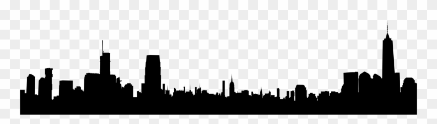 Silhouette Black Metropolitan Area Stichting Metropolis - Silhouette Clipart