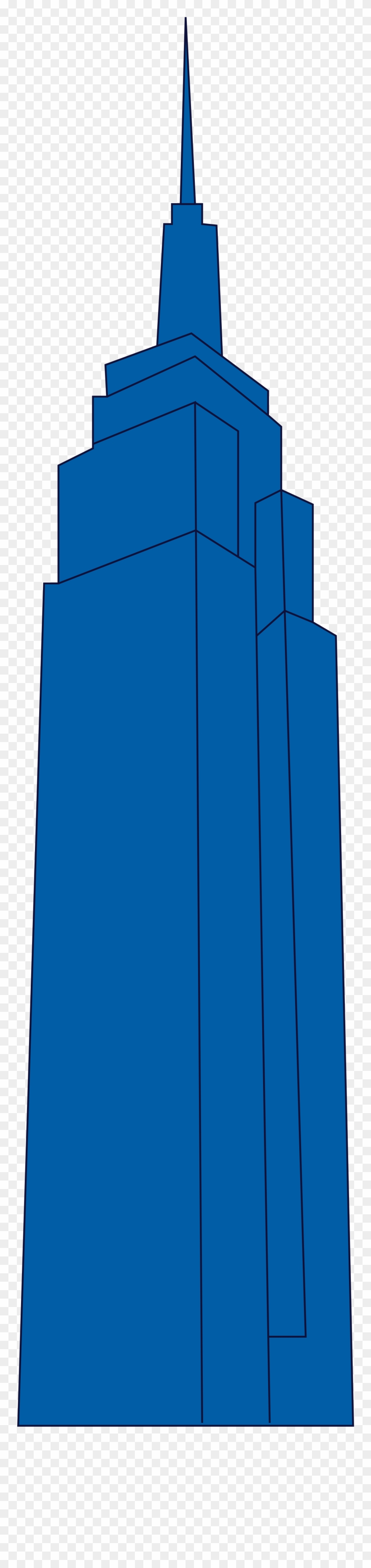 Open - Empire State Building Svg Clipart