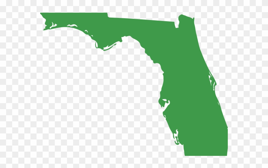 Collection Of Free Florida Vector Sunshine State Map - Florida Map Clipart