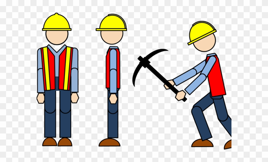 Clip Art Free Download Industrial Worker Free On - Clip Art Construction Worker - Png Download