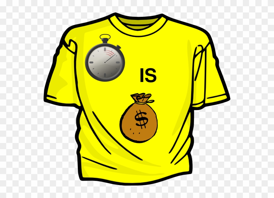 Time Is Money Clip Art - Tshirt Clipart - Png Download
