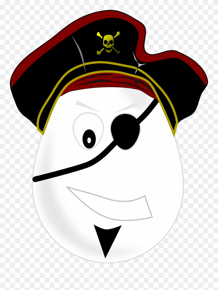 Pirate Egg Clipart