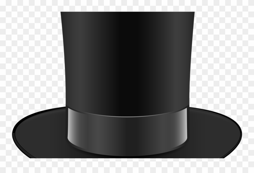 Black Top Hat Png Clip Art Best Web Clipart - Circle Transparent Png