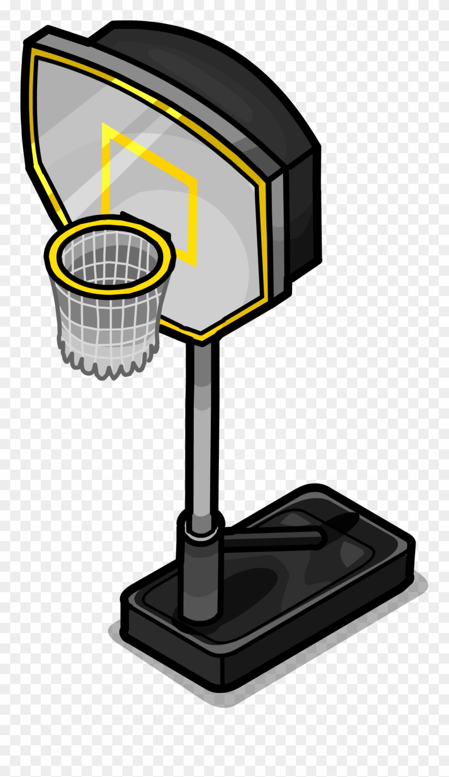 Basketball Svg Freeuse Download Hoop Techflourish Collections - Club Penguin Basketball Hoop Clipart