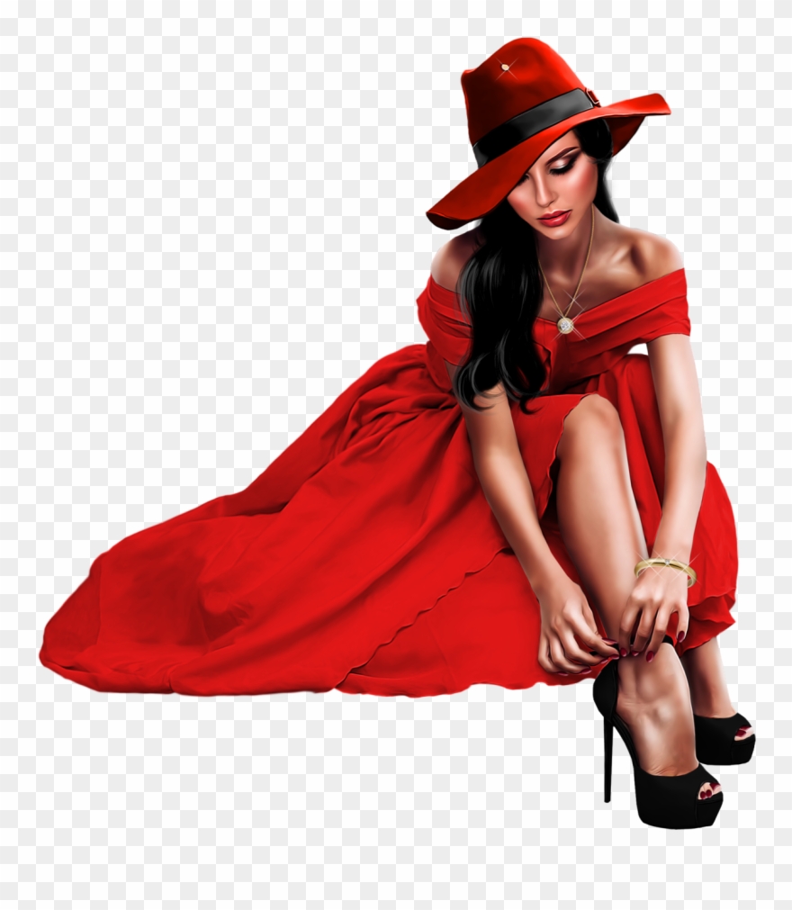 Tube, Clip Art, Baby Dolls, Women, Illustrations - Photo Shoot - Png Download