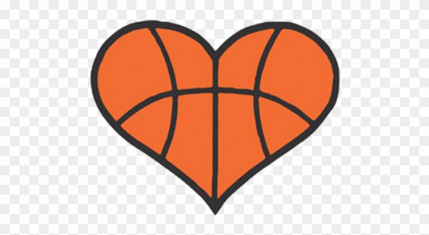 Basketball Heart Cartoons Clipart