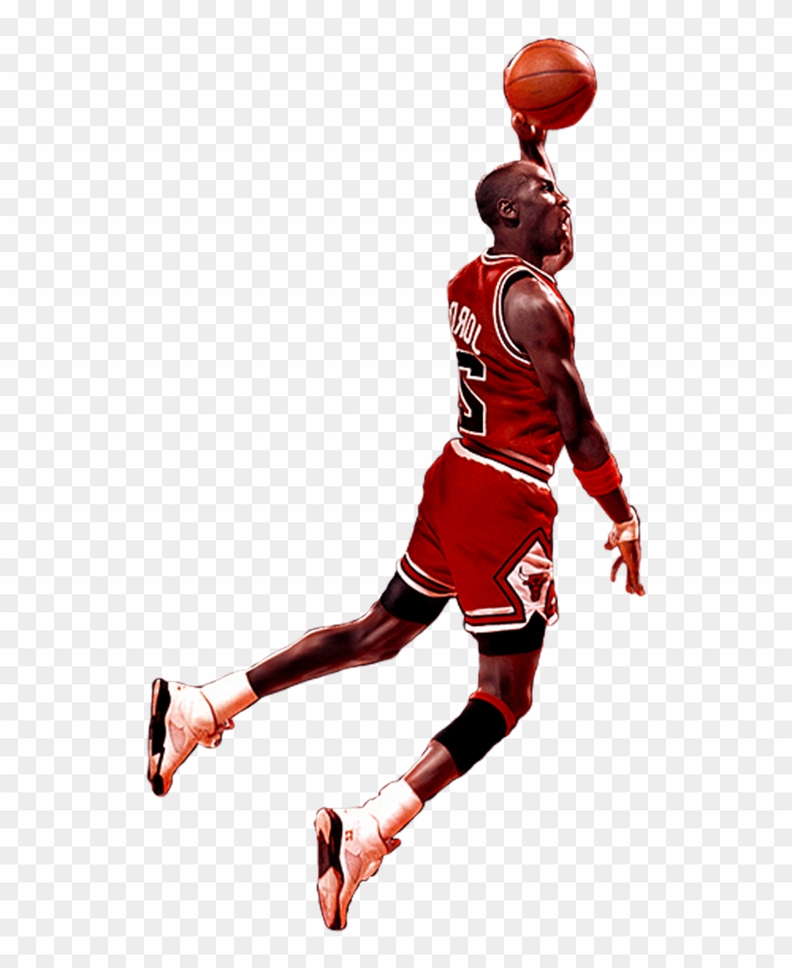 Michael Jordan Clip Art - Michael Jordan Transparent Background - Png Download