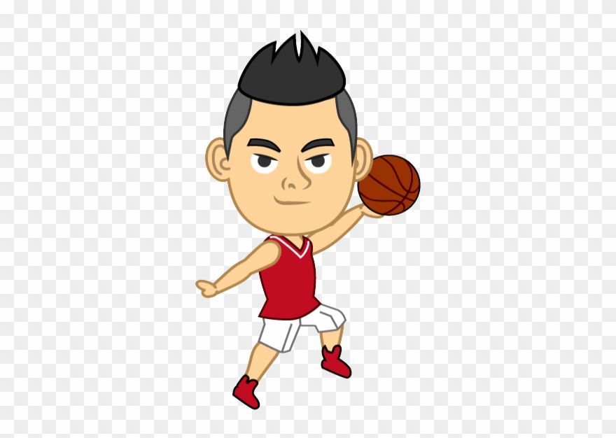 Clip Art Royalty Free Library Free Men S Character - Animation Basketball Player Boy - Png Download
