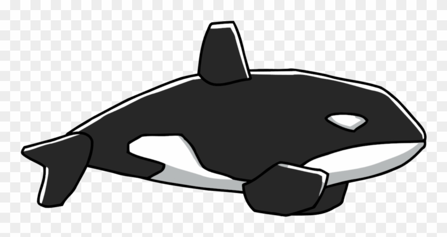 Humpback Whale Clipart Scribblenauts - Scribblenauts Killer Whale - Png Download