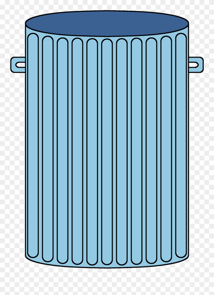 Trash Trashcan Garbage - 쓰레기통 일러스트 Png Clipart
