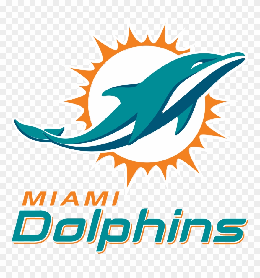 Miami Dolphins - Miami Dolphins Logo Clipart