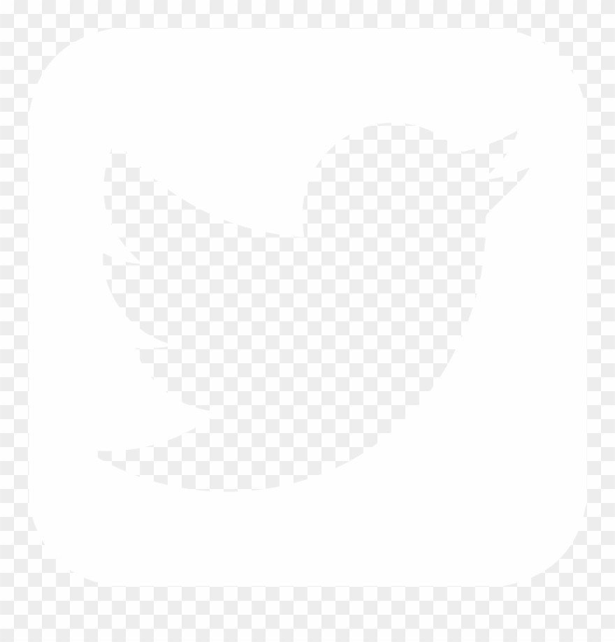 Create Account - White Twitter Logo Square Clipart