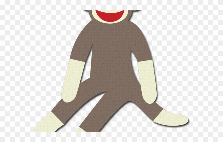 Sock Monkey Clipart - Sock Monkey Clip Art - Png Download