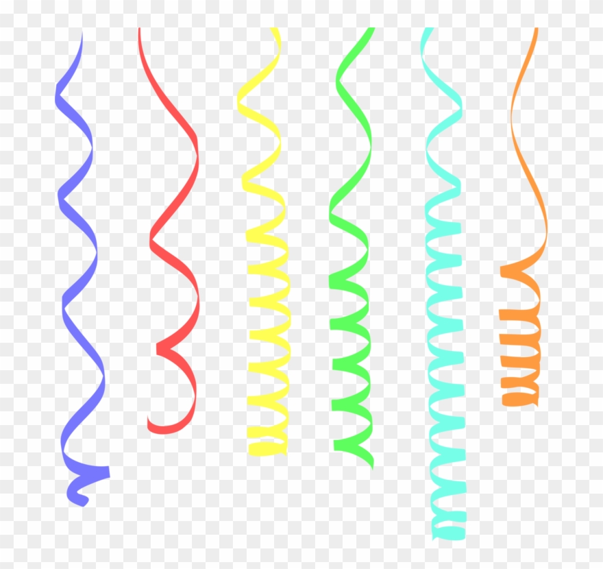 Streaming Media Drawing Download Encapsulated Postscript - Streamers Pdf Clipart