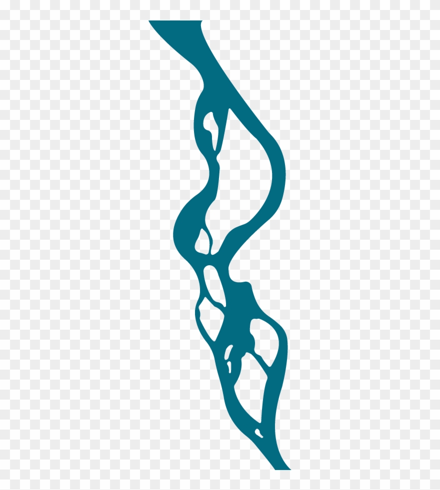 River Stream Png Clip Black And White Library - Water Stream Icon Transparent Png