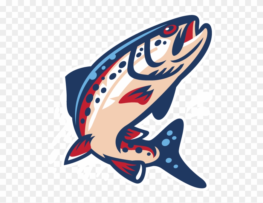 Clipart Fish Trout - Trout Logo - Png Download