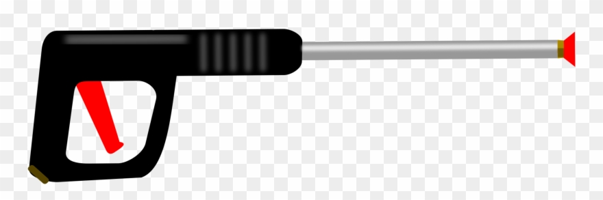 Gun Clipart Pressure Washing - Pressure Washer Gun Clipart - Png Download