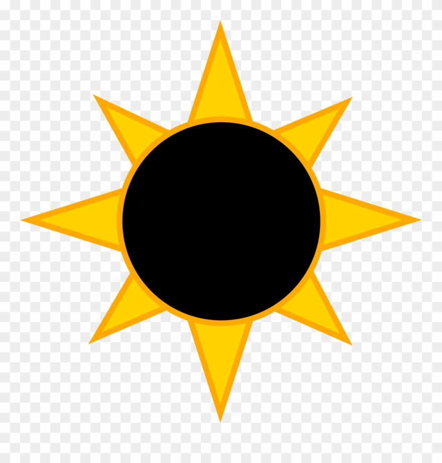 Solar Eclipse Symbol - Eclipse Clipart - Png Download