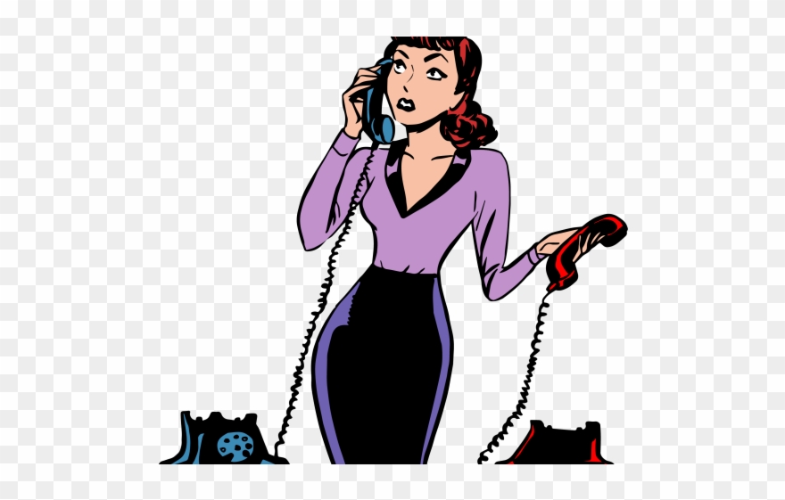 Image Black And White Free On Dumielauxepices Net Profession - Секретарша Вектор Clipart