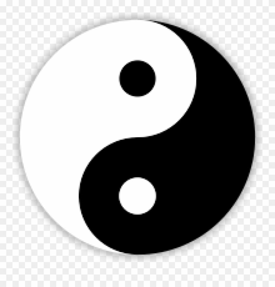Chinese Yin-yang - Yin And Yang Clipart