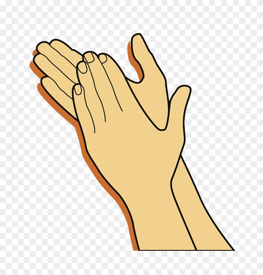 Clip Freeuse Library Gesture Clip Art Clap - Clap Your Hands Animation - Png Download