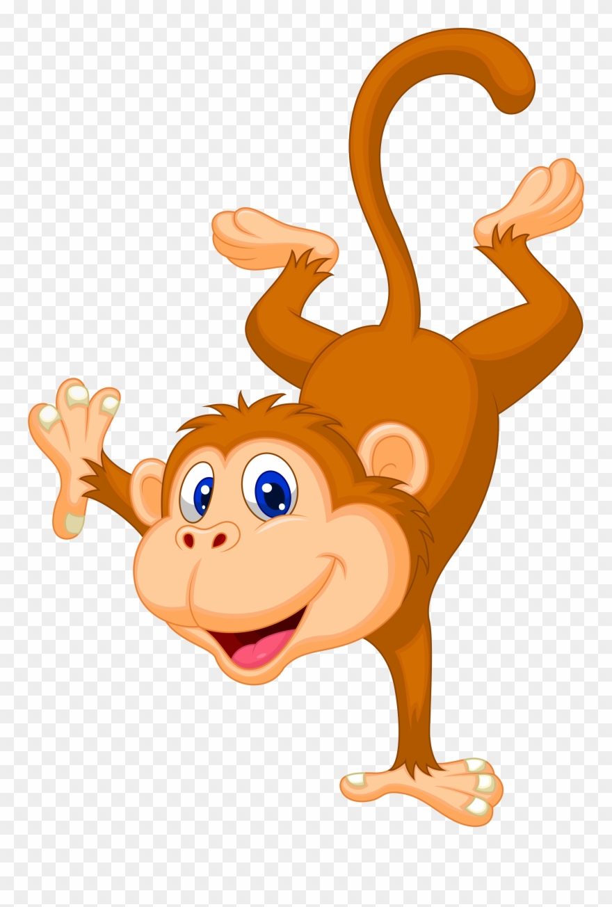 Clip Art Freeuse Library Drill Drawing Monkey - Transparent Background Monkey Clip Art - Png Download