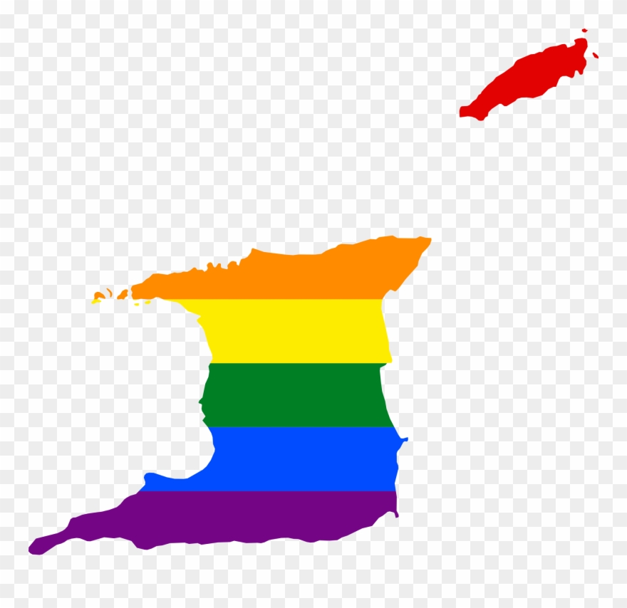 Britain's Persistent Colonial Legacy In The Caribbean - Trinidad And Tobago Flag Map Clipart