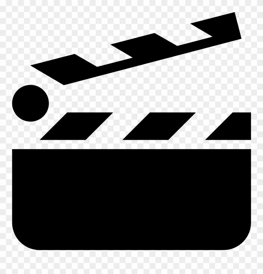 Clapperboard Clipart Clap Board - Clapper Board Vector - Png Download