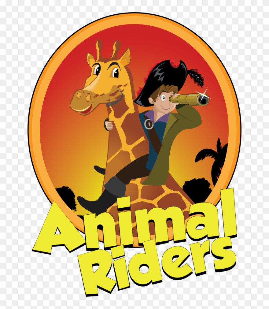 Mall Animal Cliparts - Animal Riders Logo - Png Download