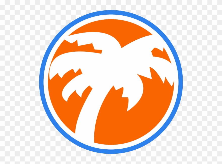 Caribbean Island Logo Clipart