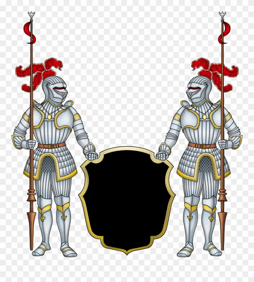 Armour Body Armor Plate Components Of Medieval - Vector Graphics Clipart