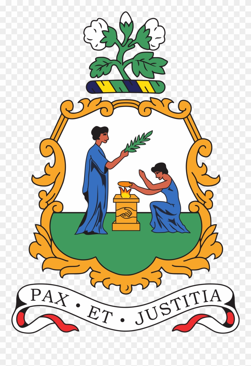 Saint Vincent And Grenadines Coat Of Arms Saint Vincent - National Symbols Of St Vincent And The Grenadines Clipart