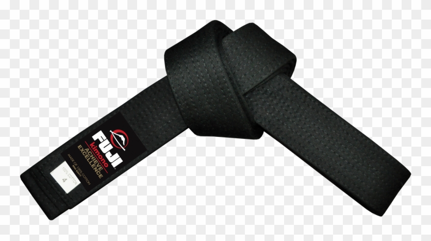 Black Belt Images - Fuji Sports Belt, Black, 4 Clipart